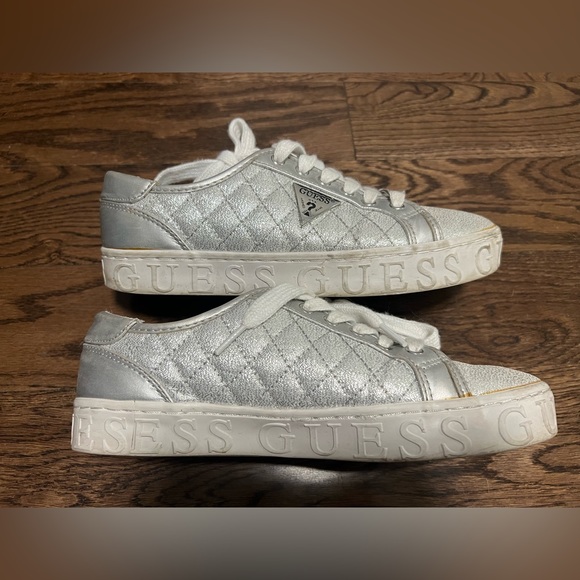 Silver Guess Shoes - Picture 3 of 5